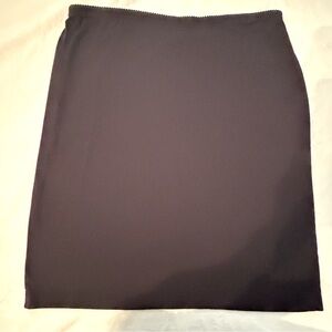 J.Jill Wearever Navy Stretch Pull On Skirt Size XL